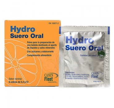 HYDRO SUERO ORAL 8 SOBRES 5.4 G
