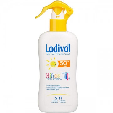 LADIVAL FPS 50+ NIÑOS SPRAY 200ML