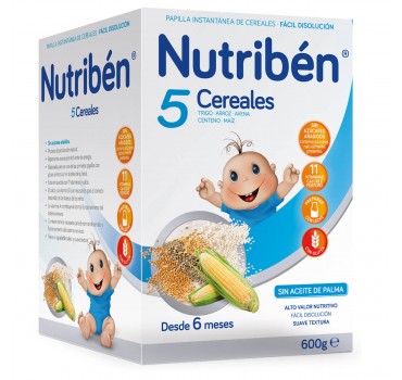 NUTRIBEN 5 CEREALES 600 GR